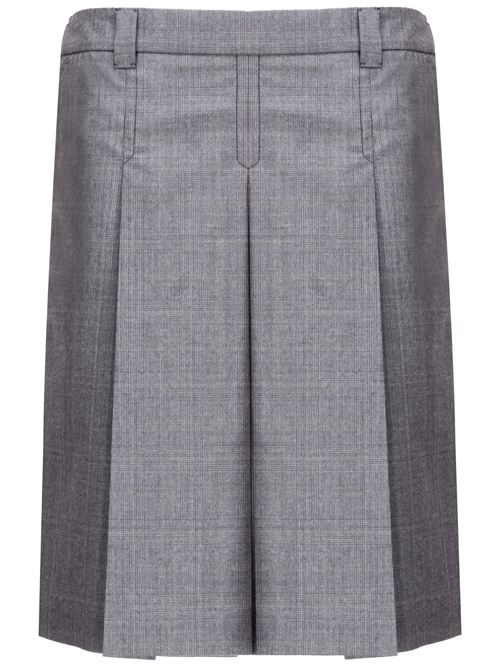 Dark grey virgin wool skirt Miu Miu | MG2234S-OOO144CF0480